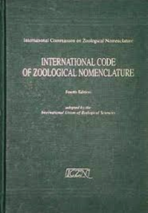 the ICZN book