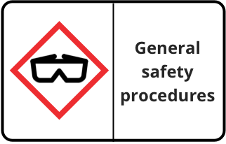 General safety procedures