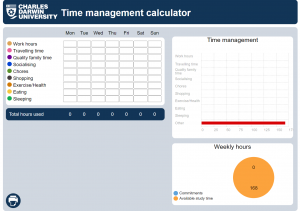 time management calculator